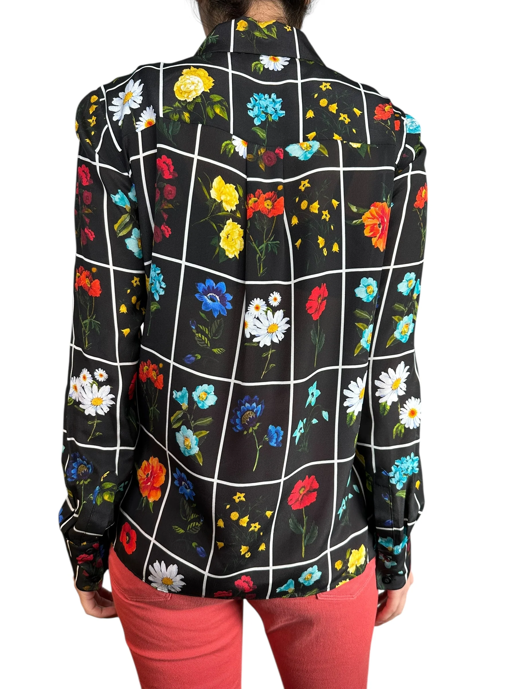 Blusa Botanical Card Seda - Imagen 2
