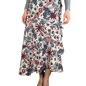 Falda Wrap Estampada