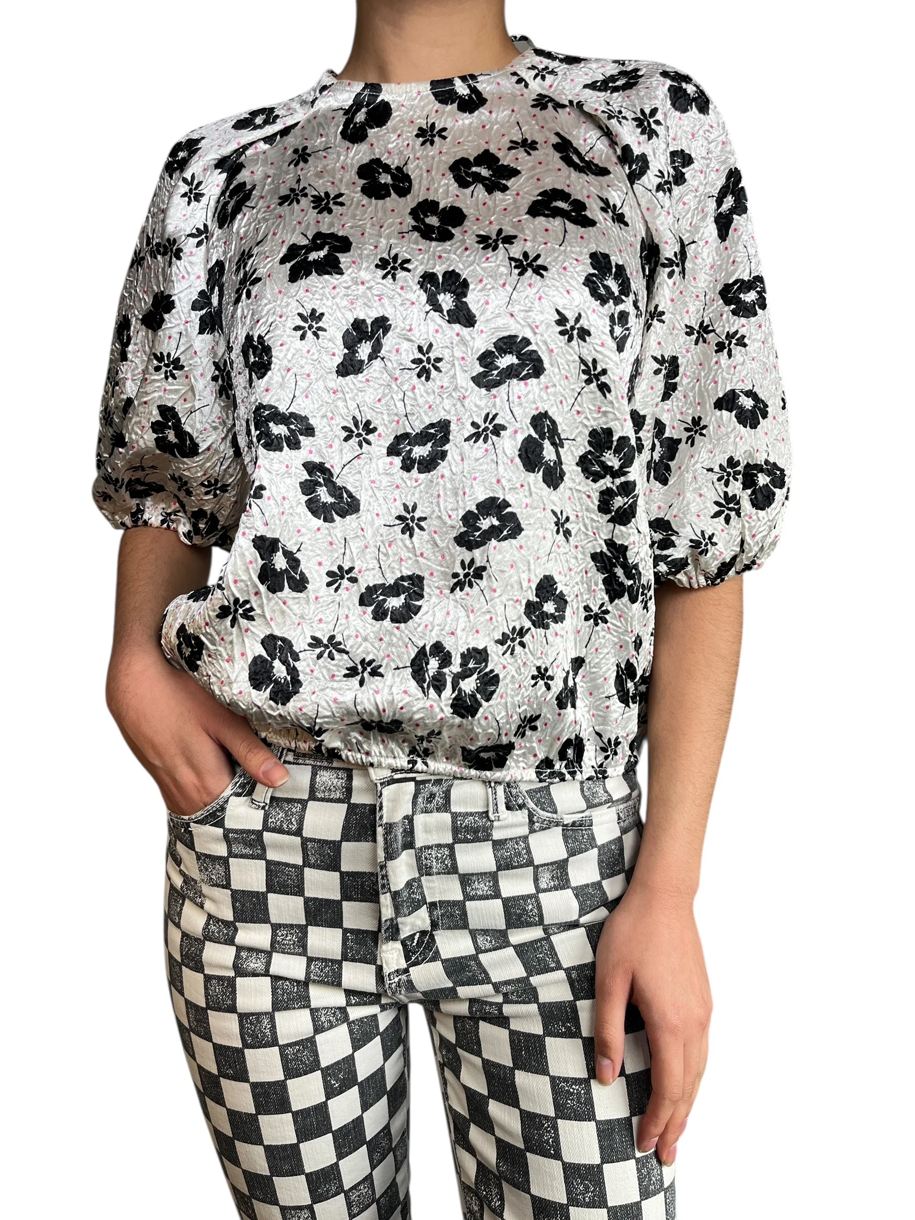 Blusa Satinada