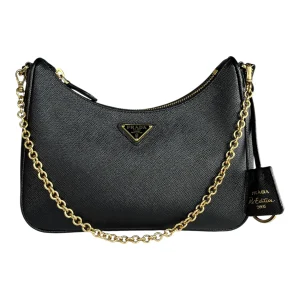 Cartera Negra Cuero