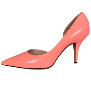 Zapatos Cuero Charol Rosado