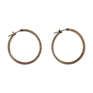 Aros Dorado Brillos