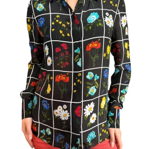 Blusa Botanical Card Seda